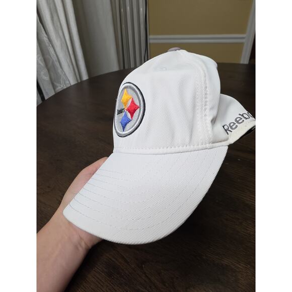 Pittsburgh Steelers White On-Field Hat - Picture 16 of 16